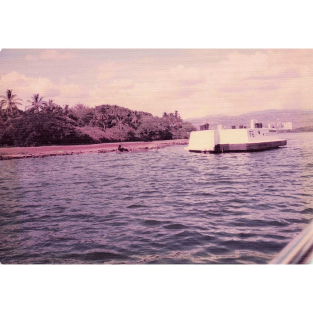Vintage 1970s Pearl Harbor Battleship Row USS Tennessee Nevada Photos Lot of 8 - Picture 7 of 8